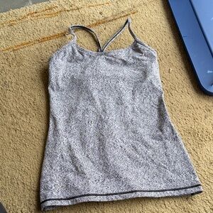 lululemon athletica Black and White Women's Camisole